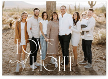 love and  light Hanukkah Cards