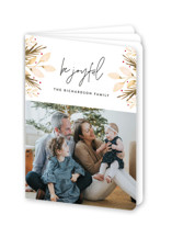 Joyful Florals Holiday Booklette™ Cards