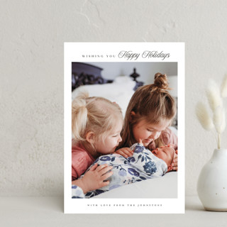 Beginnings Holiday Birth Announcement Petite Cards