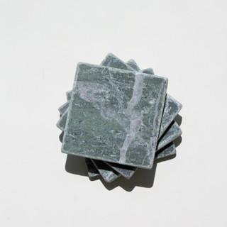 Marble Coaster Set (RAINFOREST) Coasters