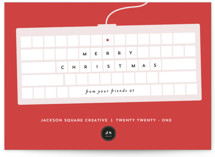 Keypad wishes Business Holiday Cards