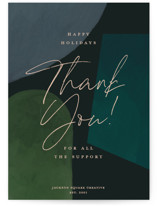 thank you! Business Holiday Cards