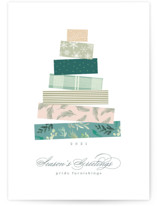 Tree Stack Business Holiday Cards