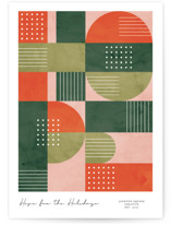 Abstract Hope Business Holiday Cards