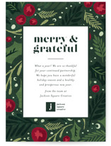 Large Print Business Holiday Cards