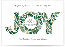 Internal Joy Business Holiday Cards