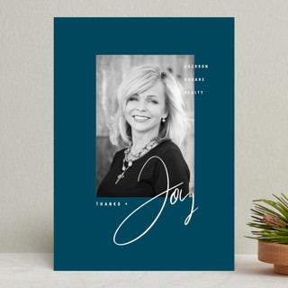 Thanks & Joy Business Holiday Cards