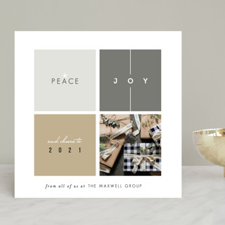 Building Blocks Business Holiday Cards