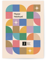 Joyful Geometry Business Holiday Cards