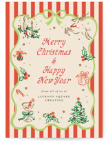 Season’s Embrace Business Holiday Cards