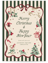 Season’s Embrace Business Holiday Cards