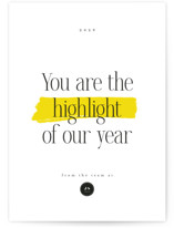 Highlight Business Holiday Cards