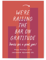 Raising the Bar Business Holiday Cards