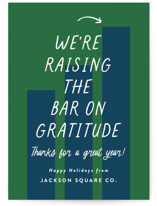 Raising the Bar Business Holiday Cards