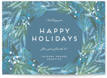 Winterland Floristry Business Holiday Cards