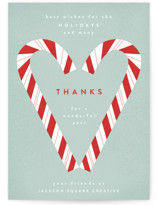 Candy Cane Business Holiday Cards
