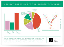 Off the Charts Business Holiday Cards