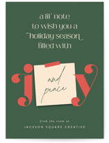 Lil' Holiday Note Business Holiday Cards