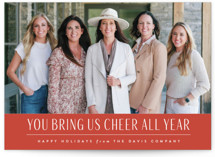 year round cheer Business Holiday Cards