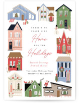 No Place Like Home Business Holiday Cards