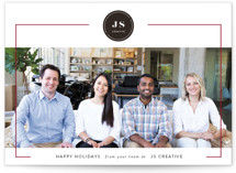 Branded Frame Business Holiday Cards