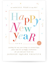 Waited for this moment Business Holiday Cards