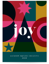 Colorful joy Business Holiday Cards