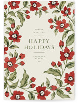 Winter Garden Business Holiday Cards