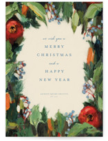Winter Fruit Business Holiday Cards