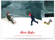 Winter Fun Business Holiday Cards