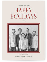 Cinnamon Spice Business Holiday Cards
