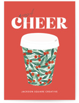Cup of Cheer Business Holiday Cards
