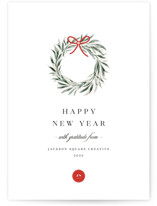 Little Wreath Business Holiday Cards