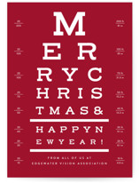 Optical Business Holiday Cards
