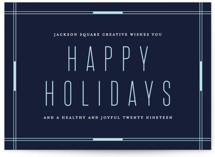 Holiday Frame Business Holiday Cards