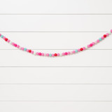 Pretty in Pink Felt Ball Garland Garlands