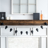 Balloon Garland (Black, 6 feet) Garlands