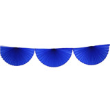 Large Tissue Bunting Garland - Dark Blue Garlands