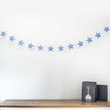 Star Garland (Serenity Blue, 6 feet) Garlands