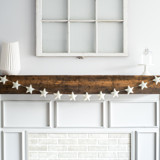 Star Garland (Off-White, 6 feet) Garlands