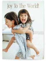 Abundant Joy Foil-Pressed Holiday Cards