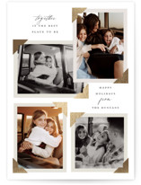 Holiday Scrapbook Foil-Pressed Holiday Cards