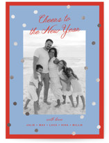 Confetties Foil-Pressed Holiday Cards