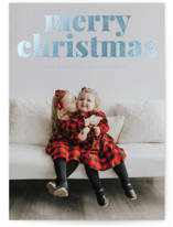 Merry & Matching Foil-Pressed Holiday Cards