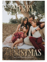 Christmas Foil-Pressed Holiday Cards