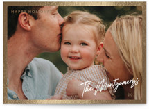 Autograph Foil-Pressed Holiday Cards