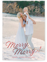 Merry, Merry! Foil-Pressed Holiday Cards