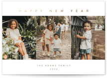 trilogy Foil-Pressed Holiday Cards