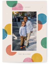 Big Confetti Foil-Pressed Holiday Cards