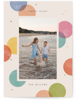 Big Confetti Foil-Pressed Holiday Cards